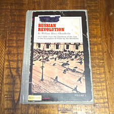 The Russian Revolution 1917-1918. William Henry Chamberlin HC picture