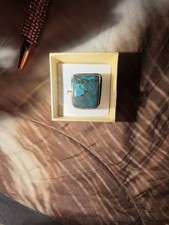 Turquoise Sterling Silver Ring Southwest Gemstone picture