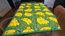 Vintage Chiquita Banana 48” X 70” Advertising Cloth Banner Rare picture