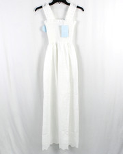 Hill House Home The Ashlyn Nap Cotton Eyelet Dress In White - Women's Size XXS picture