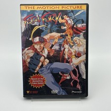 Fatal Fury: The Motion Picture DVD (1999) Anime SNK Viz Video Pioneer Tested picture