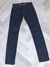 GEN  Armani Men's Jeans W30 L34 Blue Denim Straight Leg Mid Wash  / SUPERB picture