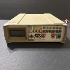 Vintage Fluke 8010a digital multimeter With Probes - No Power Cord - Untested picture