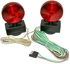 Two Side Magnetic Towing Light Kit Turn Brake Running Lamps for Trailer RV 12v picture