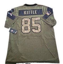 NWT Men's Nike George Kittle  San Francisco 49ers  Salute To Service Jersey 2XL picture