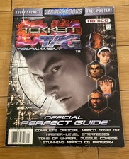 Tekken TAG Tournament Versus Books Official Perfect Guide Namco With Poster picture