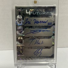 1/1 Leaf 2024 Futures 4seeable Future Tre Harris McMillan Hunter Burden Auto picture