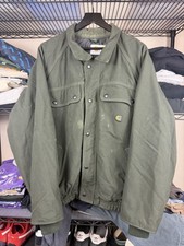 RARE 1998 Carhartt J70 OLV T.A.C. 1000 Field Jacket USA Made XL Olive  picture