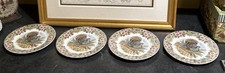 CHURCHILL MYOTT FACTORY THANKSGIVING Set of 4 DINNER PLATES 10
