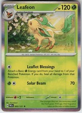 Holo Leafeon 005/131 Rare Prismatic Evolutions Near Mint picture