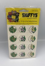 Vintage CTP Scratch ‘N Sniff Lily Of The Valley Flower Sniffys Stickers Sealed picture