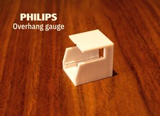 PHILIPS TURNTABLE OVERHANG GAUGE - CARTRIDGE ALIGNMENT DIMA ALIGNMENT HEAD picture