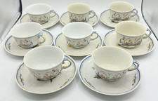 Richard Ginori 1735 Italy CHINOIS Porcelain CUPS & SAUCERS (16pc Set) RARE picture