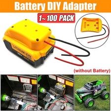 Power Connector DIY Battery Adapter Holder Dock For DeWalt 18V/20V Max Battery picture