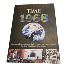  Time 40th Anniversary Edition 1968- The Year That Changed The World Hard Copy picture