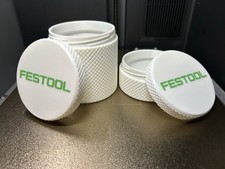 Festool Container Set Pack of 2 Sizes – Threaded Screw Parts Storage 3D Printed picture