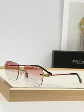 FRED FG57415U Pink Gradient Rimless Sunglasses 58-17-142 Fashion Luxury Shades picture