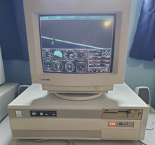 Rare Vintage ACMA 386-33 Vintage 386 Computer – Gotek USB, ATI VGA Wonder picture