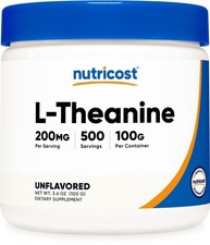 Nutricost Pure L-Theanine Powder 100 Grams picture