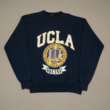 Vintage 80s 90s UCLA Bruins University of California Blue Sweatshirt USA Adult L picture