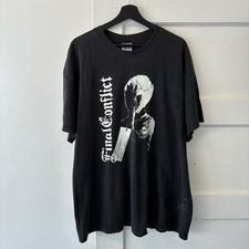 Vintage 1998 Final Conflict hardcore punk ashes to ashes album tee XL picture
