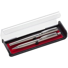 Pentel Libretto Roller Gel Pen and Pencil Set with Gift Box, Pen 0.7mm and picture