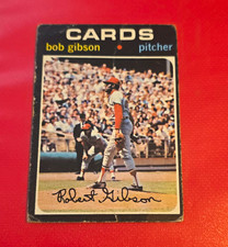 Topps 1971 Topps Bob Gibson #6 Base Set St. Louis Cardinals MLB picture