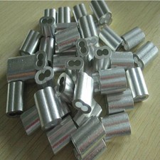 Aluminum Swage Sleeves for 1/4