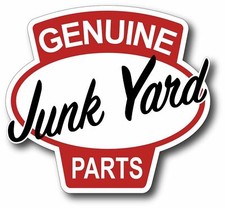 Genuine Junk Yard Parts Tool Box Car Decal Sticker High Quality 4