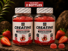 Creatine Monohydrate Gummies - Muscle, Stamina, & Recovery - Sugar-Free - 120ct picture