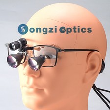 2.5X 3X 3.5X Optional Titanium Frame TTL Dental Surgical Loupes with Led Light picture