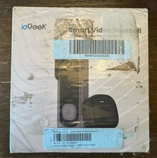 I.E. Geek Smart Video Doorbell Black picture