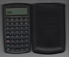 HP 10bII  Financial Calculator With Case NEW batteries TESTED   picture