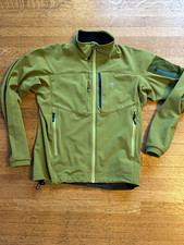 Arc'teryx Men's Green Full Zip Softshell Jacket Stand-Up Collar Size M picture