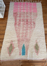Authentic vintage Moroccan Berber rug 5x8 picture