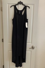 NWT Athleta Presidio Dress in classic black, women’s size LT (Large Tall)  picture