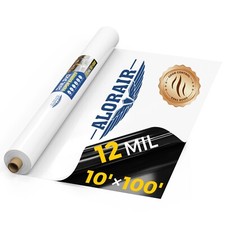 ALORAIR 12 mil Crawl Space Vapor Barrier 10x100' Plastic Sheeting Encapsulation picture