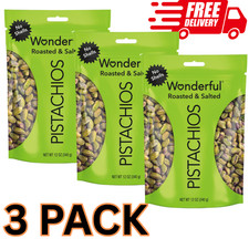 Wonderful Pistachios No-Shell Roasted and Salted Nuts 36 Ounce Resealable Bags picture
