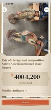 Indians of the Great Plain, Two Statues picture