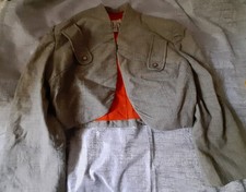 Vtg 1950s Paul Parnes bolero style cropped sport jacket picture