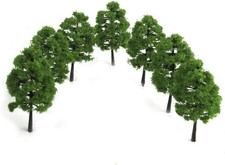50pcs HO Scale Model Trees for Railroad & Diorama Scenery picture