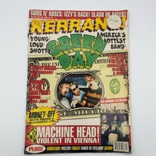 Kerrang Magazine | Issue 546 |May 1995| Green Day|Guns N' Roses | Weezer |Saxon picture