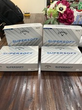 4 Dozen New Callaway Supersoft White  picture