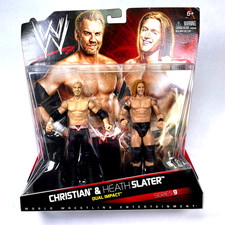 Christian & Heath Slater WWE Dual Impact 2-Pack Action Figure Mattel NIB picture