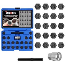 JEUCLEL 22PCS Wheel Locking Nut Key Kit Compatible with BMW Series | Wheel Lo... picture