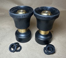 2X Heavy Duty Fire Hose Nozzle Fit Garden Hoses High Pressure Sprayer Leak Proof picture