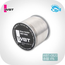 German original fidelity WBT-0820 0.8mm silver 4% fever audio solder wire picture