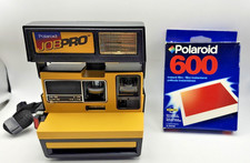 Polaroid 600 Job Pro Instant Camera - The Construction Camera - 1990's with Film picture