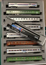 KATO 1061971 1761971 N  8-Car Set & Loco Amtrak Rainbow Era 106-1971 176-9171 picture