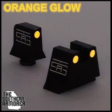 TSA® Tall Optic-Ready Orange Glow Sights Fits GLOCK® 42 43 43X 48 | Slimline picture